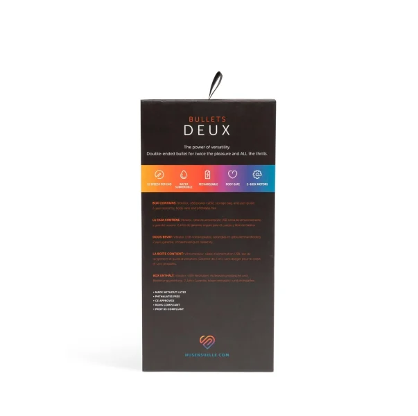 Sensuelle Double-ended Deux Bullet Magenta