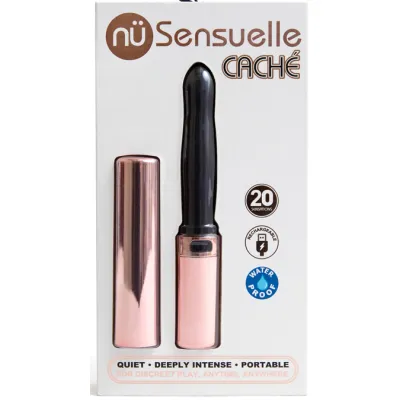Sensuelle Cache 20 Func Rechargeable Covered Vibe Rose Gold