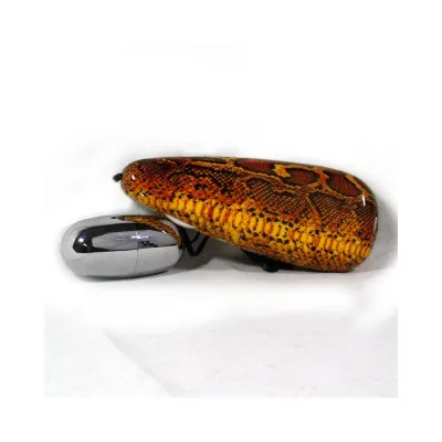 Primal Instincts Vibrating Egg Snake Print