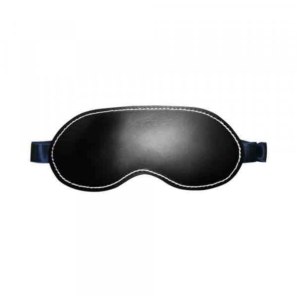 Edge Leather Blindfold Black OS