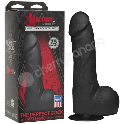 Kink The Perfect Cock Black Dildo