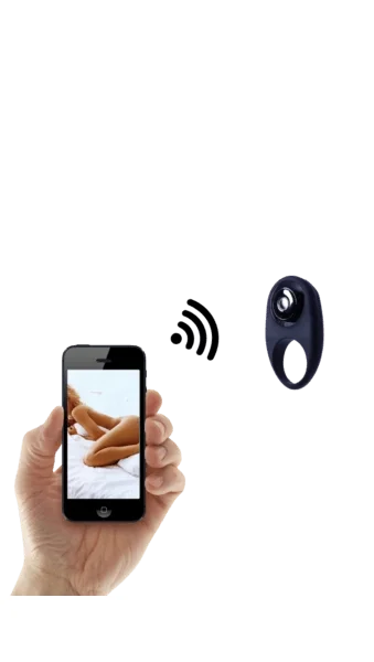 The Cock Cam Silicone Cock Ring with Infrared Micro Camera Version 2