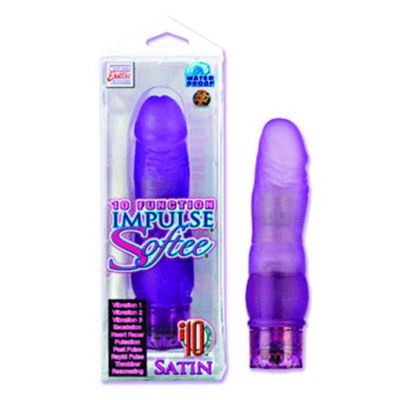 10 Function Impulse Softee Satin Massager 7 Inch