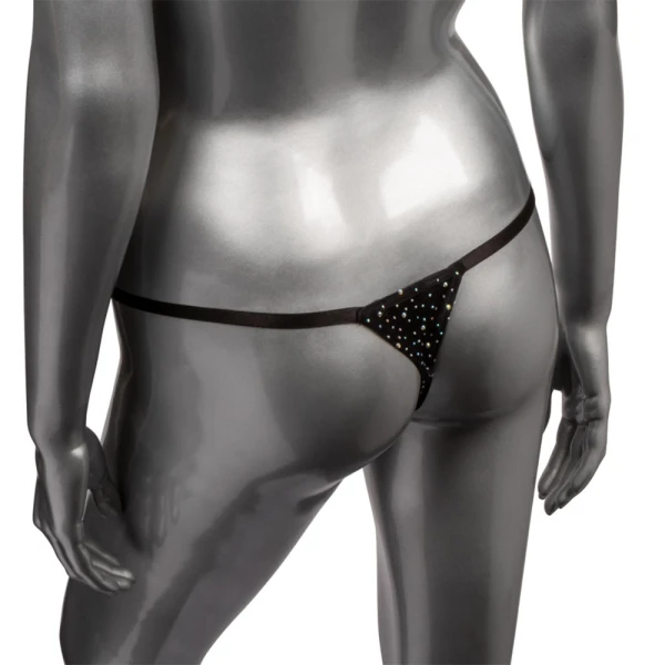 Radiance Plus Size Crotchless Thong By CalExotics