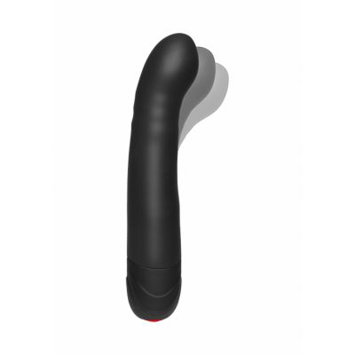 The Hot Spot Silicone Vibrating Flex Massager Black Silicone Sex Toys