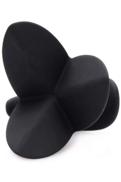 Master Series 3-Prong Silicone Butt Plug