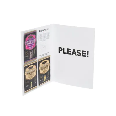 Lick Me please Greeting Card Turquoise