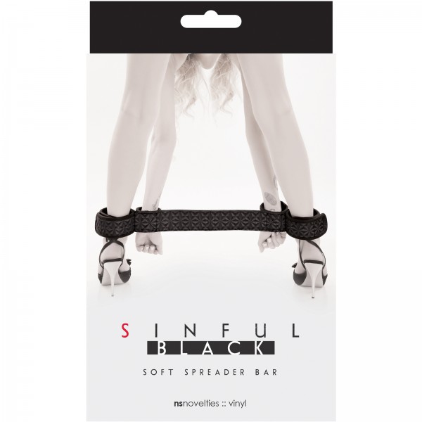Sinful - Soft Spreader Bar (Black)
