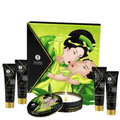 Shunga ORGANICA Luxury Gift Set Exotic Green Tea