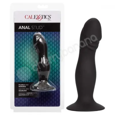 Black Silicone Anal Stud