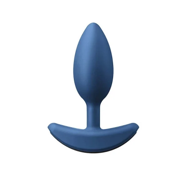 Renegade Vibrating Heavyweight Silicone Butt Plug - Medium