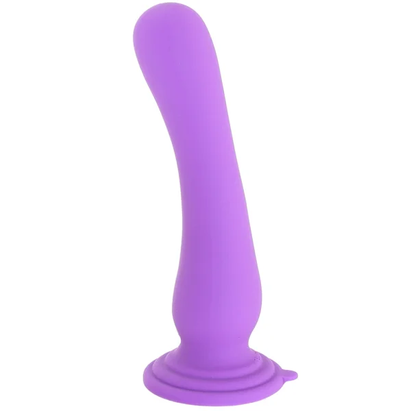 Impressions Ibiza Rechargeable Waterproof Silicone Suction Cup Vibrator By Blush - Plum