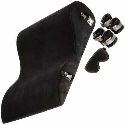 Liberator Black Label Hipster With Wrist Cuffs Blindfold Tethers