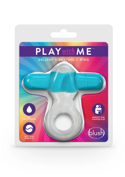 Play With Me Delight Vibrating C-Ring