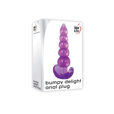 Bumpy Delight Anal Plug Purple