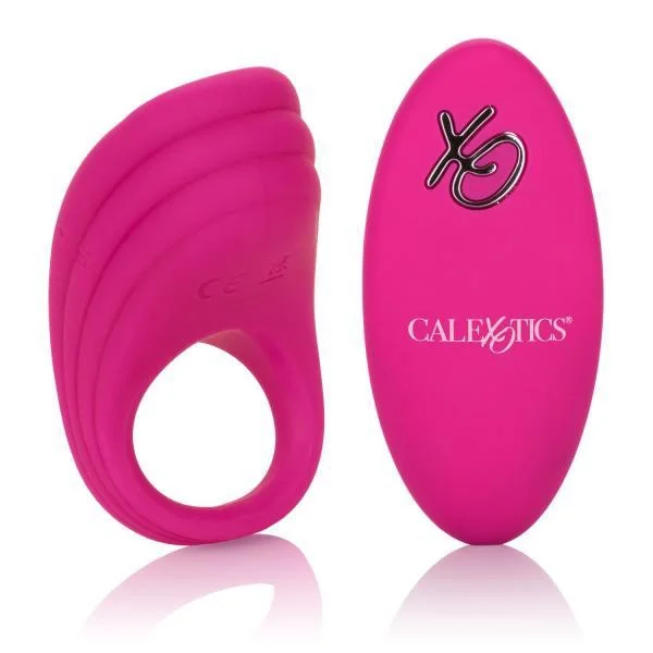 Silicone Remote Rechargeable Pleasure Ring Pink — image 5 of 8
