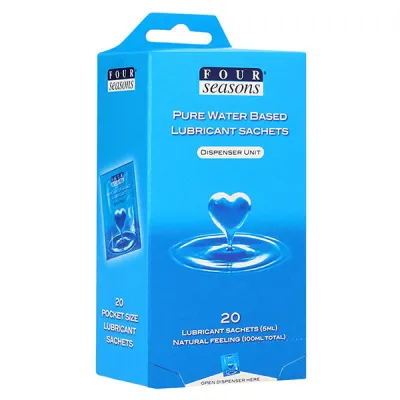Four Seasons Lube Sachet 20 Pack