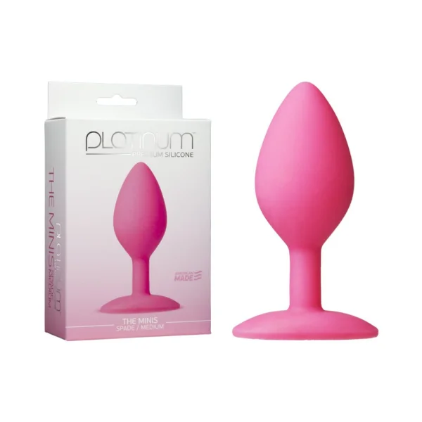 Platinum The Minis Spade Medium Butt Plug — image 7 of 7