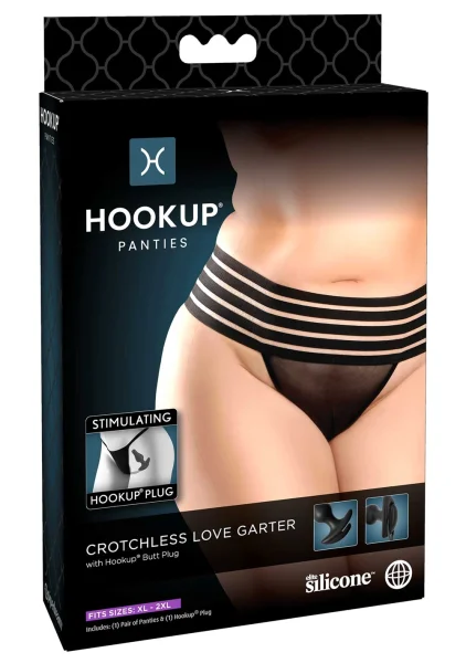 Hookup Love Plug with Garter Panties