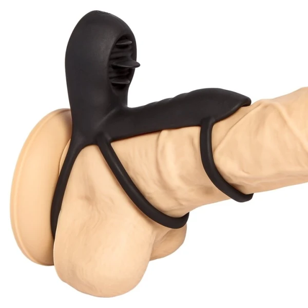 Bondara Dynamic Duo 12 Function Licking Vibrating Cock Sling