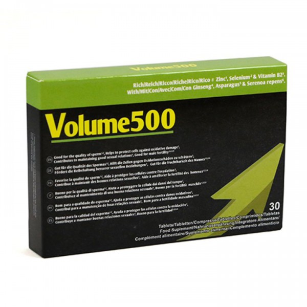 Natural Volume 500 Sperm Enhancing Pills – 30 Capsules
