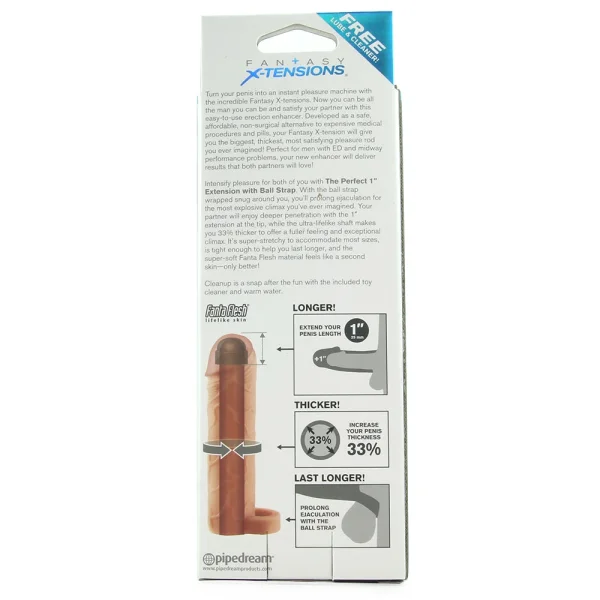 Fantasy Extension 1-Inch Extension With Ball Strap