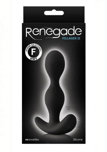 Renegade Pillager II Black Butt Plug — image 4 of 4