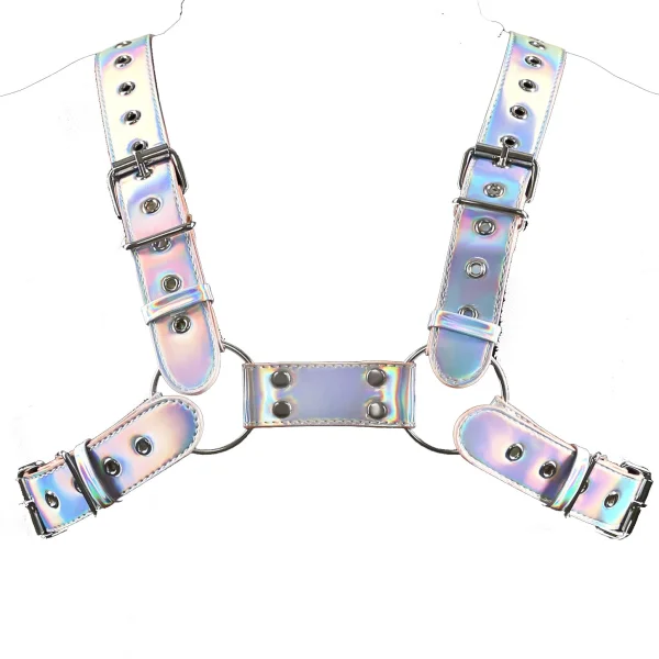 Cosmo Rogue Chest Harness Large / X-Large - Rainbow