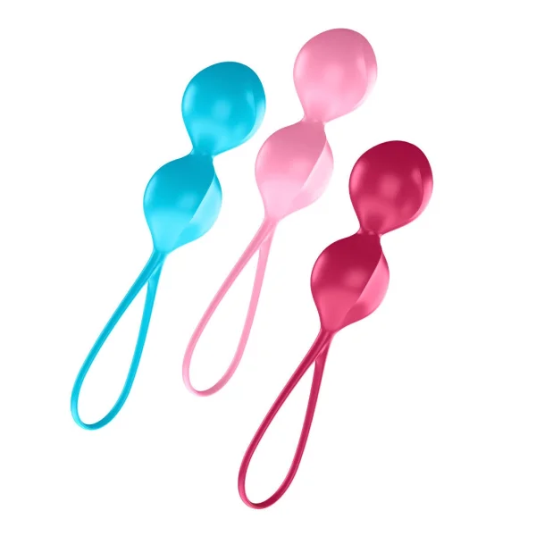 Satisfyer Set Of 3 Weighted Double Training Orgasm Balls