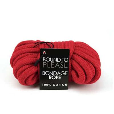 Bound to Please Bondage Rope 10 Metres Red
