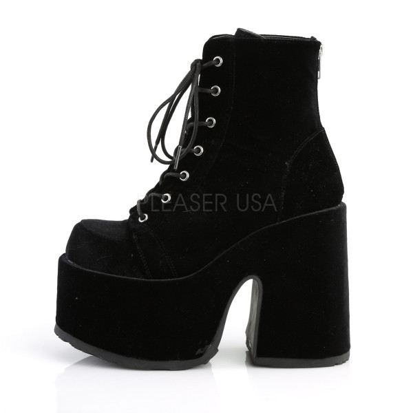 5 inches Chunky Heel, 3 inches P/F Lace-Up Ankle Boot, Metal Back Zip — image 11 of 20