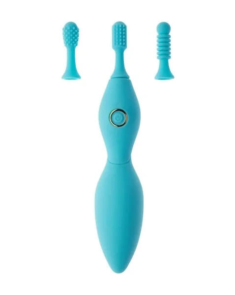 Share Satisfaction Tanda Clitoral Vibrator - Teal
