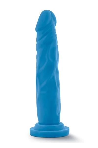 Blush Neo Neon Blue 7.5 Inch Dual Density Cock — image 4 of 8