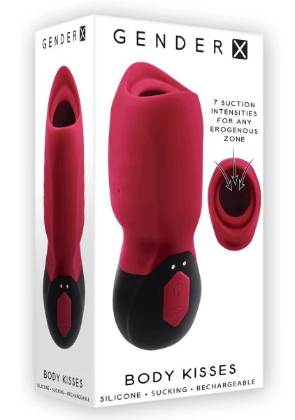 Gender X Body Kisses Sucking Stimulator