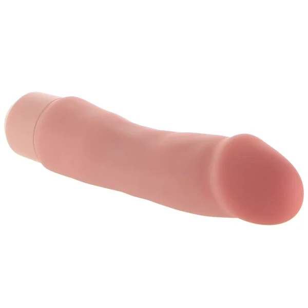 Dr. Skin Silicone Dr. Steve Waterproof Vibrating 7" Dildo By Blush - Vanilla