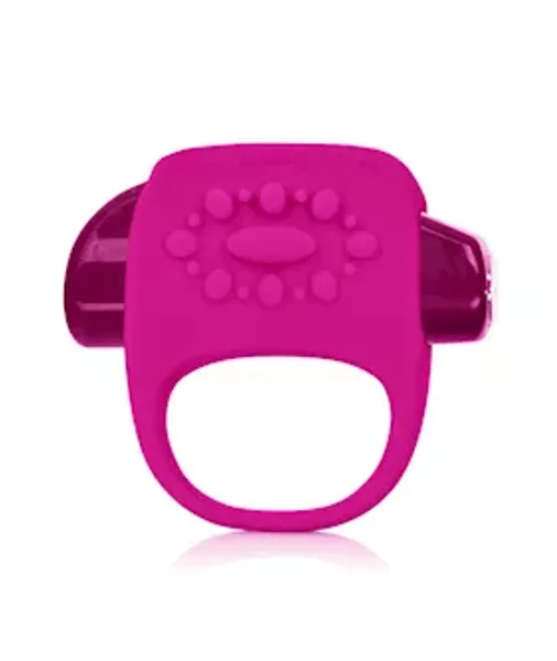 Halo Vibrating Cock Ring - Pink — image 8 of 15