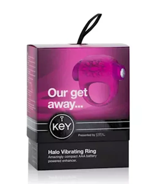 Halo Vibrating Cock Ring - Pink — image 14 of 15