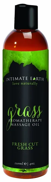 Intimate Earth Grass Massage Oil 120 Ml — image 3 of 3