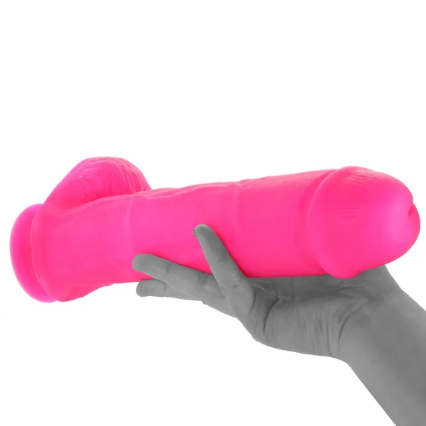 Neo Elite 11 Inch Dual-Density Silicone Dildo with Suction Cup