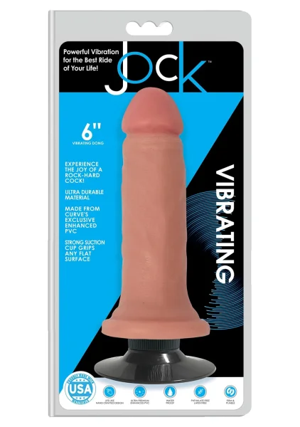 Jock 6" Vibrating Dong No Balls — image 6 of 12
