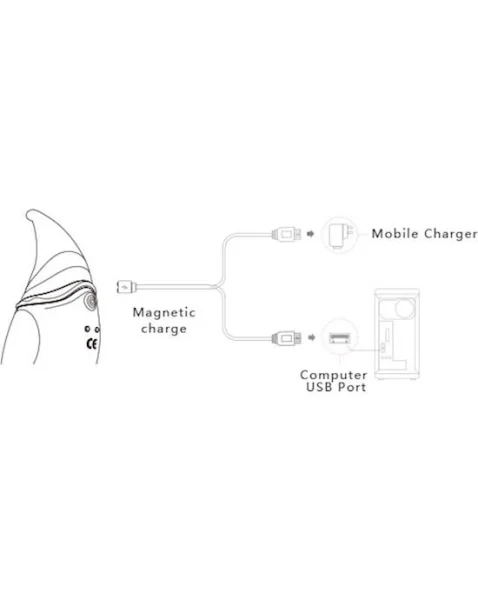 Zalo Hero Clitoral Vibrator - Purple - 5.7 Inch