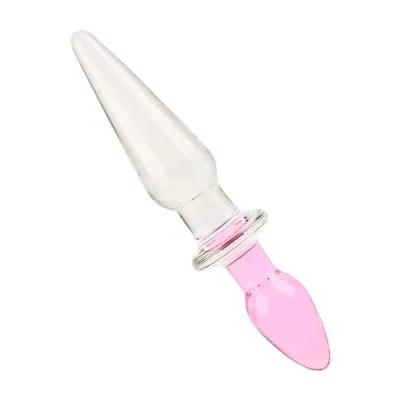 Lucent Duo Double Ended Glass Butt Plug
