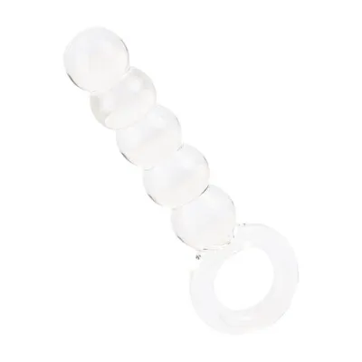Lucent Ring Handle Glass Beads