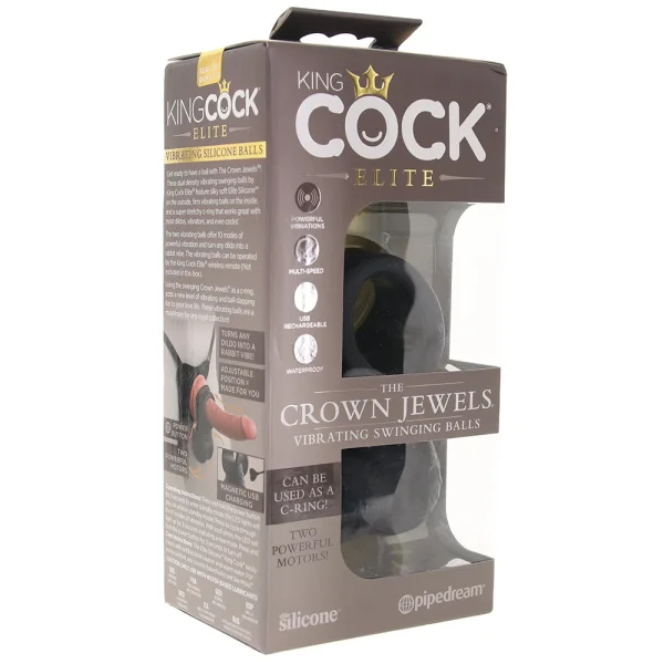 Pipedream Products The Crown Jewels Vibrating Swinging Balls