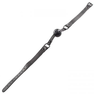 Bondara Black Small Vented Ball Gag