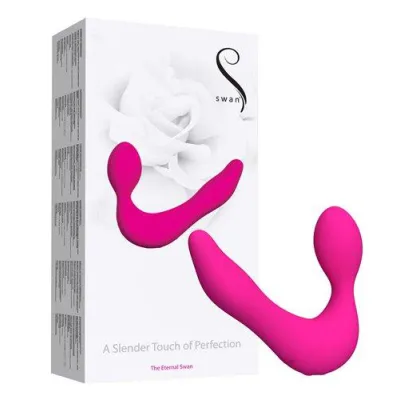 Eternal Swan Pink Strapless Strap On