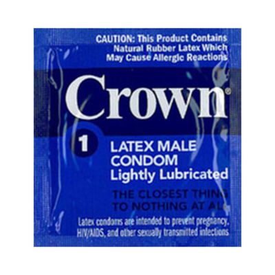 Crown Lubricated Condom case Of 1008