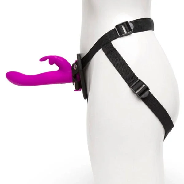 Happy Rabbit Vibrating Strap On Harness Set