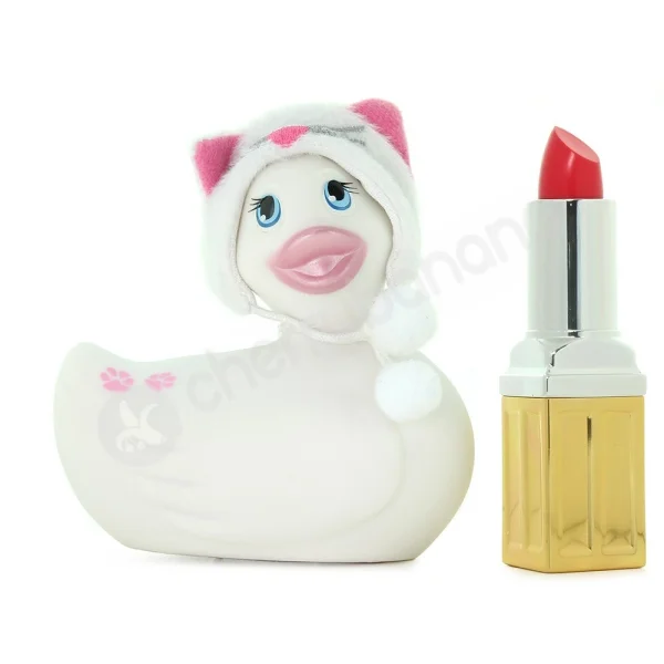 Travel Size I Rub My Duckie Furry Kitty Hoodie Massager