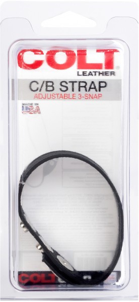 3 Snap Leather Cock Ring